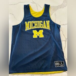 Michigan Wolverines Retro Reversible Practice Jersey - Size L
